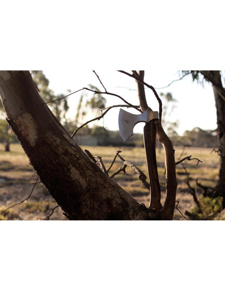 Hacha Wilora de Acero al Carbono con Mango de Madera