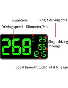 Velocímetro GPS KingNeed 6.2" Pantalla Digital Camiones 2