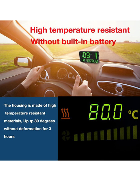 Velocímetro GPS KingNeed 6.2" Pantalla Digital Camiones