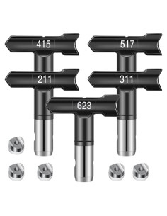 Boquillas de Spray Airless ROIKETU 5 Piezas para Pintura