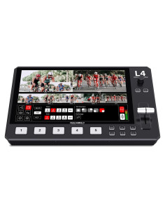Conmutador de Video FEELWORLD L4 10.1" Pantalla Táctil 5 Entradas