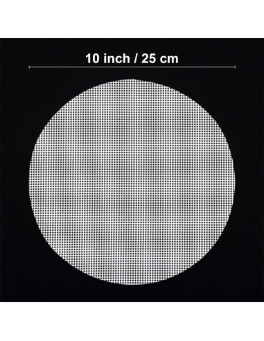 10 Hojas Redondas de Silicona Arcemain para Deshidratador