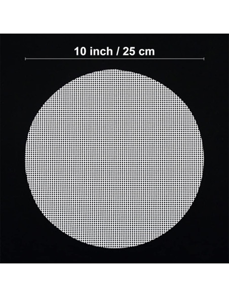 10 Hojas Redondas de Silicona Arcemain para Deshidratador