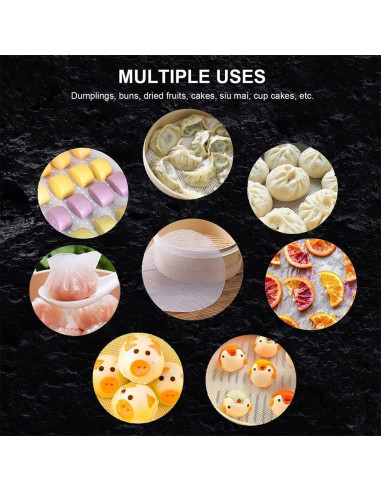 10 Hojas Redondas de Silicona Arcemain para Deshidratador