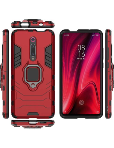 Funda Xiaomi Mi 9T Pro con protector y soporte magnético