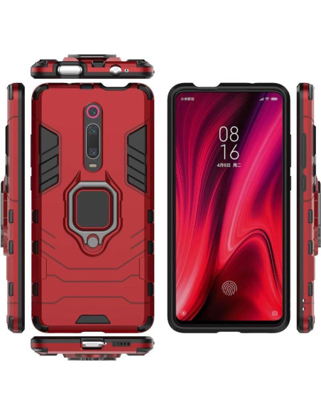 Funda Xiaomi Mi 9T Pro con protector y soporte magnético