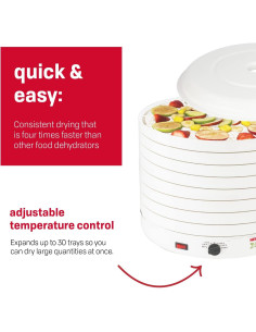 Deshidratador de Alimentos NESCO Gardenmaster Pro 8 Bandejas 2