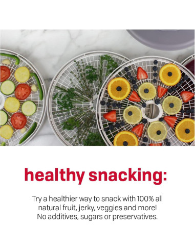 Deshidratador de Alimentos NESCO Gardenmaster Pro 8 Bandejas