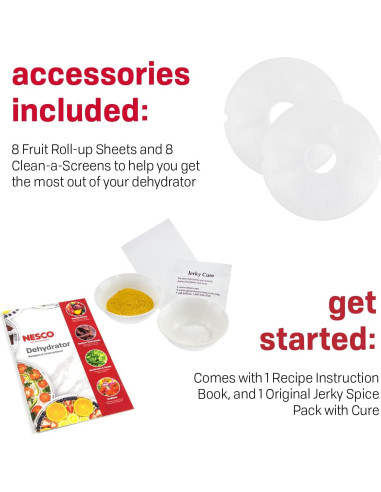 Deshidratador de Alimentos NESCO Gardenmaster Pro 8 Bandejas