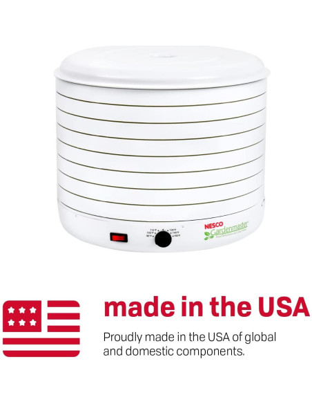 Deshidratador de Alimentos NESCO Gardenmaster Pro 8 Bandejas