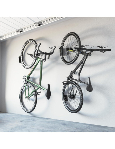 Soporte de Pared para Bicicleta monTEK Giratorio 4 Piezas