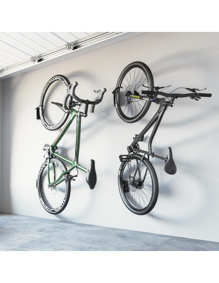 Soporte de Pared para Bicicleta monTEK Giratorio 4 Piezas