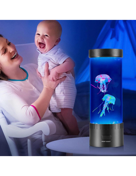 Lámpara de Medusas LED 7 Colores - Decoración Acuática