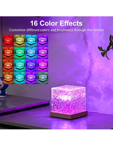 Lámpara Aurora Glow Avkast Proyector Oceánico 16 Colores