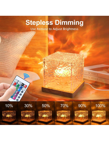 Lámpara Aurora Glow Avkast Proyector Oceánico 16 Colores