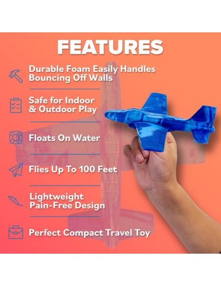Avión de espuma EVA Refresh Sports ST2004 para niños