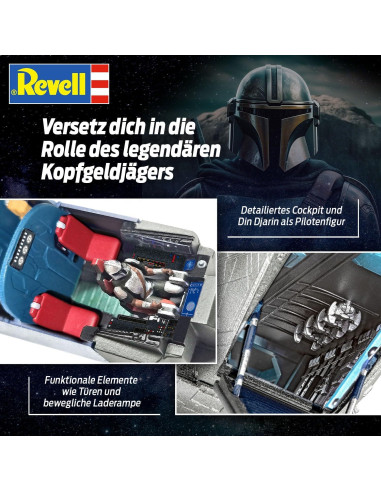 Revell Razor Crest Star Wars 1:72 Kit de Modelo Plástico