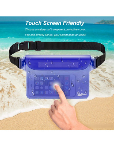 Riñonera Impermeable iKuShang 21.8x16cm para Agua