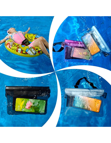 Riñonera Impermeable iKuShang 21.8x16cm para Agua