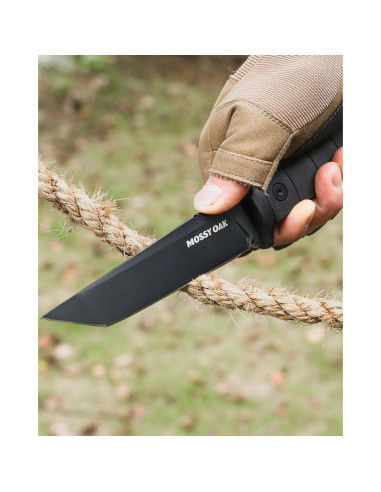 Cuchillo de Caza Mossy Oak 25.4 cm Acero 14C28N con Funda