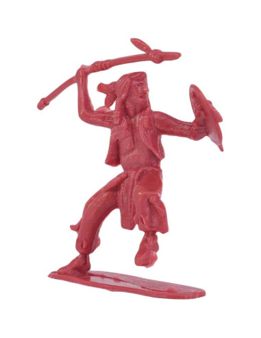 60 Figuras de Vaquero Indio Lynkaye 4 cm Diversión