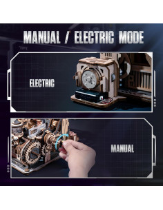 Rompecabezas 3D RoWood LGC01 Espacioporto Eléctrico 2