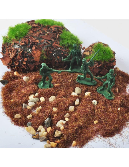 Figuras de Soldados Miniatura NWFashion 100 Piezas Verde