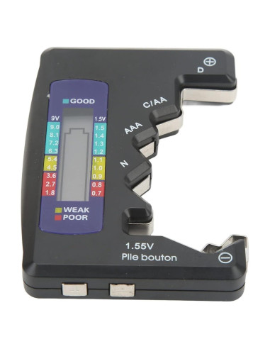 Probador de Baterías Digital WALFRONT LCD Universal 1.5V