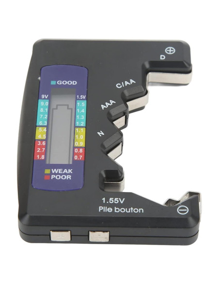 Probador de Baterías Digital WALFRONT LCD Universal 1.5V