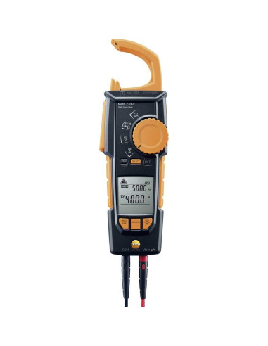 Medidor de Pinza Digital Testo 770-2 T-RMS para HVAC