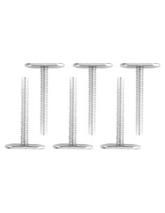 Tornillos T Track 1/4"-20 VTurboWay 6 Pcs Acero Inoxidable