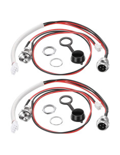 HESTYA Reemplazo Puerto de Carga 3 Patas para Scooter