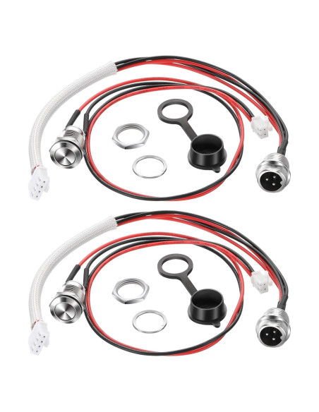 HESTYA Reemplazo Puerto de Carga 3 Patas para Scooter