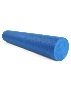 Rodillo de Espuma PE Azul CanDo 15.24 cm x 91.44 cm para Fitness
