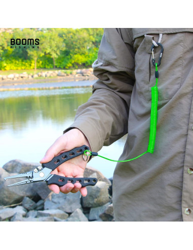 Cuerdas en espiral Booms Fishing T01 para cañas de pescar