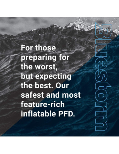 Chaleco Salvavidas Inflable BLUESTORM Atmos 40 Unisex