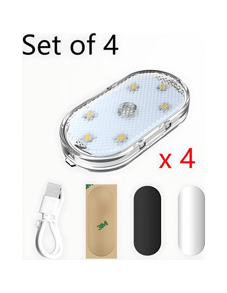 4 Luces LED OFEYA HOME para Patineta y Zapatos - 7 Colores