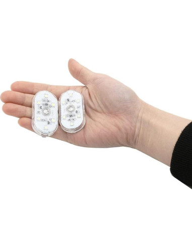 4 Luces LED OFEYA HOME para Patineta y Zapatos - 7 Colores