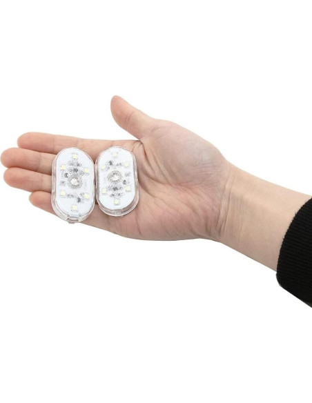 4 Luces LED OFEYA HOME para Patineta y Zapatos - 7 Colores