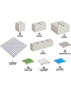 Terreno de Aventura Monster - Set 173 Piezas 3D para D&D 2