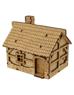 Casa Pequeña TowerRex para D&D y RPG - Terreno Modular 10x7cm