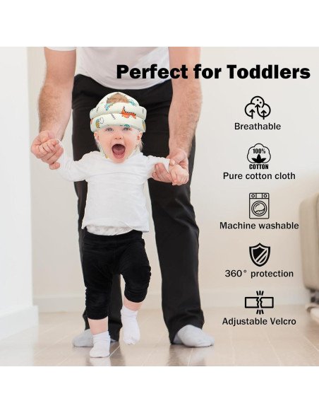 Casco Protector para Bebé Reflyaway Estilo 2 Algodón