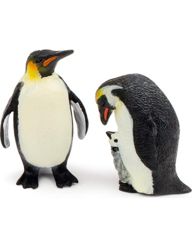 Conjunto de Figuras de Animales Polares UANDME, Osos y Pingüinos