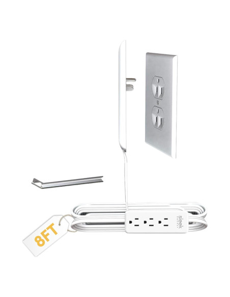 Cubre Enchufes Invertidos Sleek Socket 3 Enchufes Seguridad