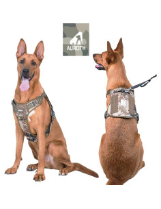 Arnés Táctico Auroth XL para Perros Grandes Ajustable 2