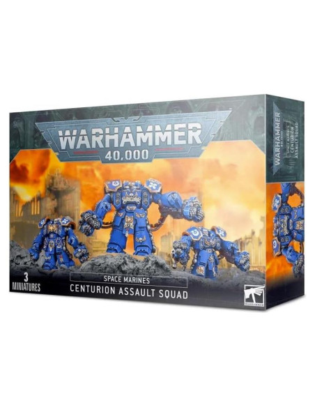 Escuadra de Asalto Centurión Games Workshop 3 Marines Escuadra de Asalto Centurión Games Workshop 3 Marines