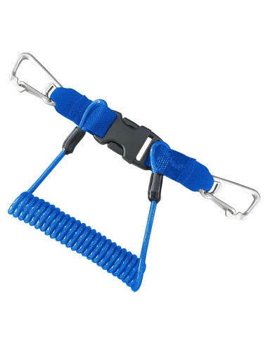 Lanyard de Buceo EEBBL EEB-SDL-120 Azul Resistente