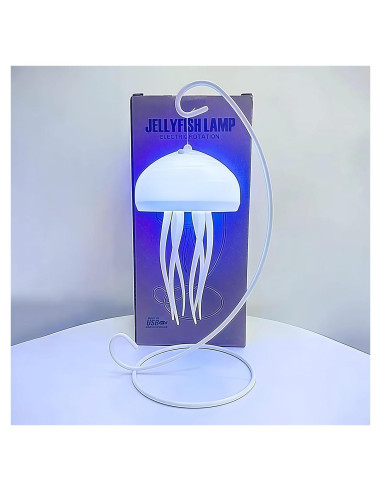 Lámpara de Medusa LED Azul Portátil 12.7cm Recargable
