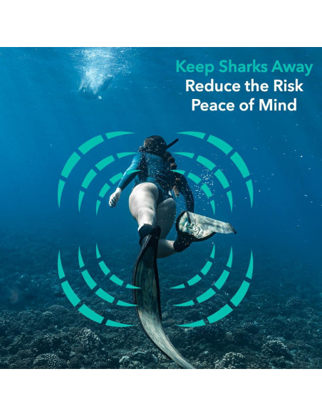 Banda Magnética SHARKBANZ 2 Repelente de Tiburones 85g