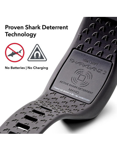 Banda Magnética SHARKBANZ 2 Repelente de Tiburones 85g